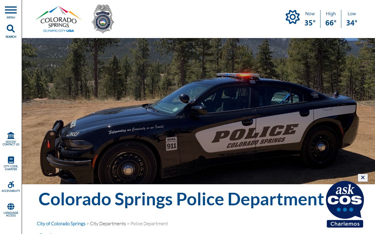 Colorado Springs Police Department building