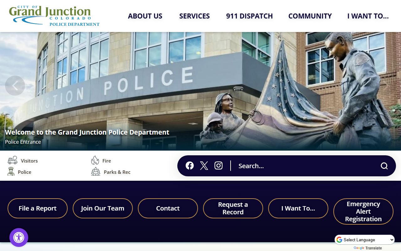 Grand Junction Police Department building